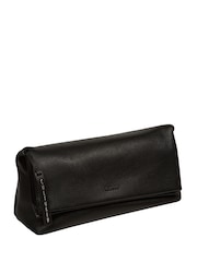 Cultured London Isabetta Leather Clutch Black Bag - Image 7 of 7