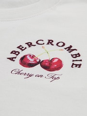 Abercrombie & Fitch Cherry Boxy Short Sleeve T-Shirt - Bild 4 von 4