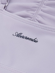 Abercrombie & Fitch Purple Cinched Cut-Out Swimsuit - Image 4 of 4