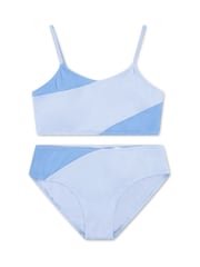 Abercrombie & Fitch Blue Cross Wrap Bikini - Image 1 of 3