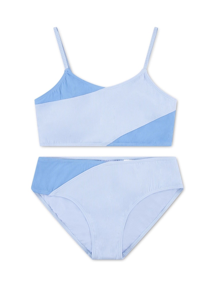 Abercrombie & Fitch Blue Cross Wrap Bikini - Image 1 of 3