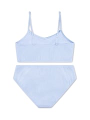 Abercrombie & Fitch Blue Cross Wrap Bikini - Image 2 of 3