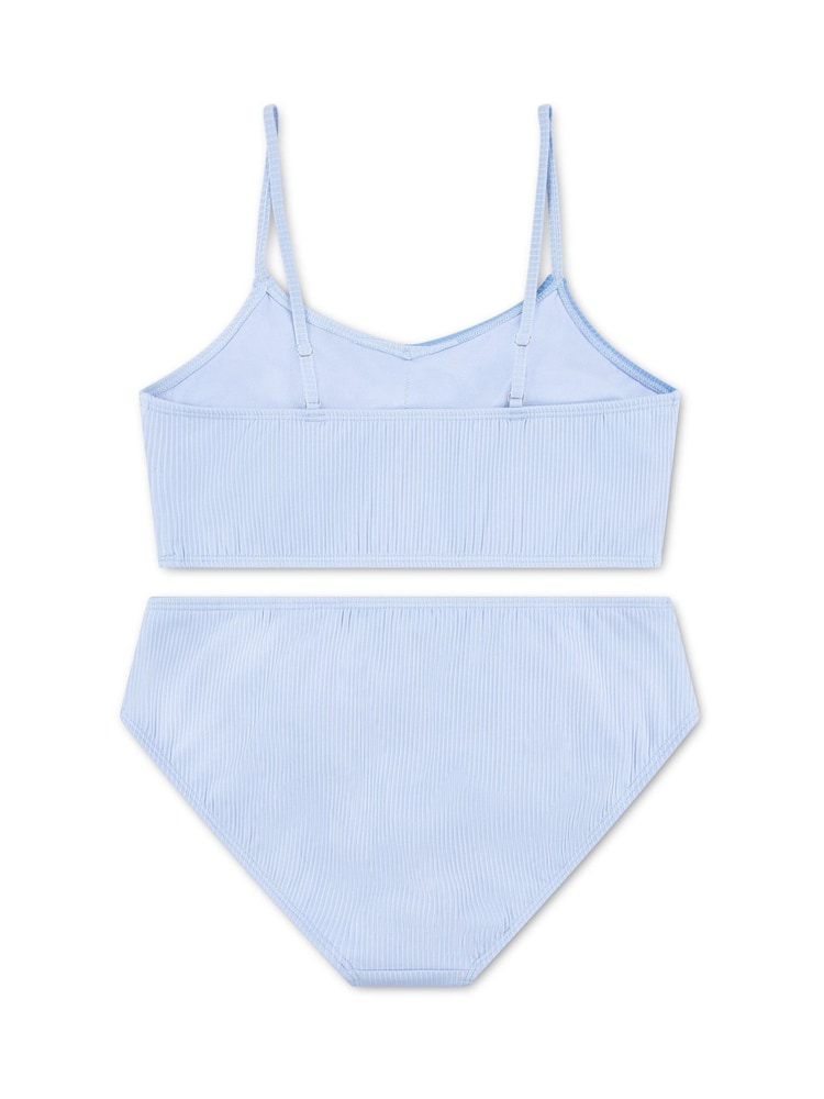 Abercrombie & Fitch Blue Cross Wrap Bikini - Image 2 of 3