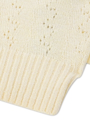 Abercrombie & Fitch Yellow Pointelle Cardigan - Image 3 of 3