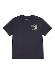 Abercrombie & Fitch Black Scoop Go Back Graphic Short Sleeve T-Shirt - Image 1 of 3