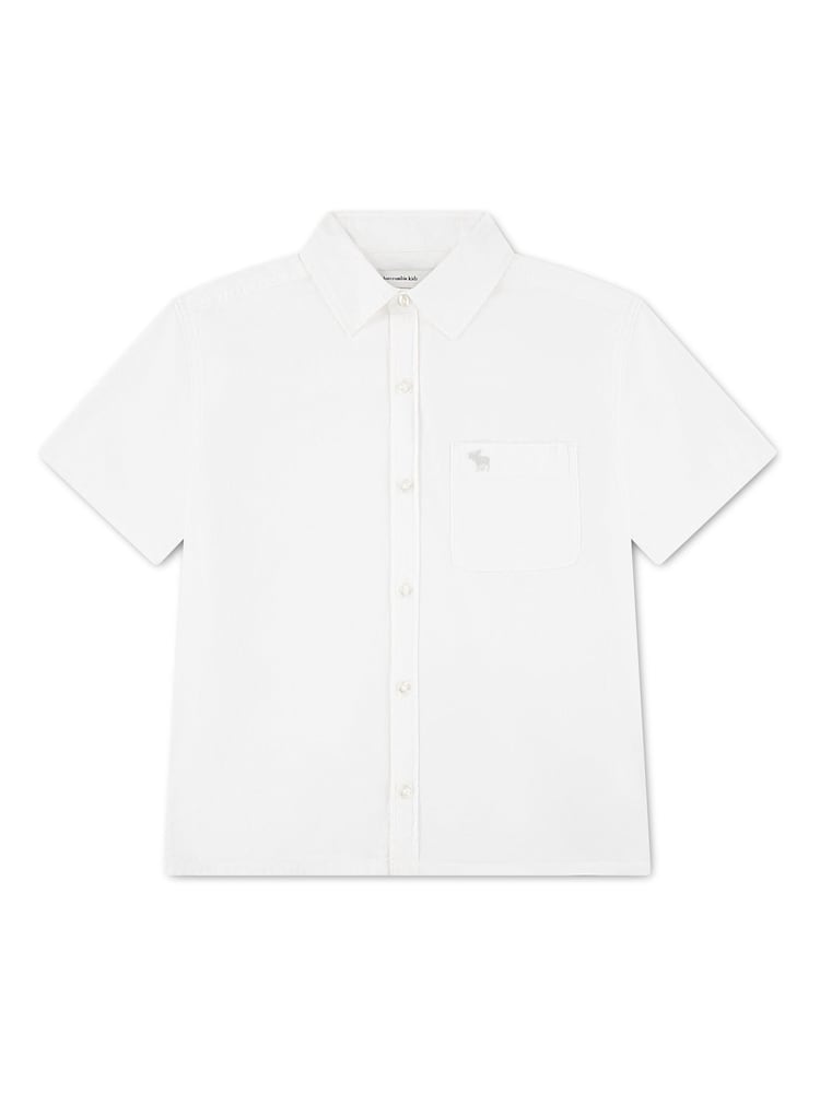 Abercrombie & Fitch Kurzarmhemd mit Icon-Logo - Bild 1 von 3