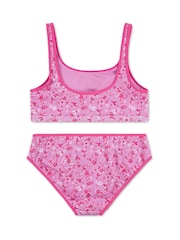 Abercrombie & Fitch Pink Floral Print Scoop Neck Bikini - Image 2 of 3