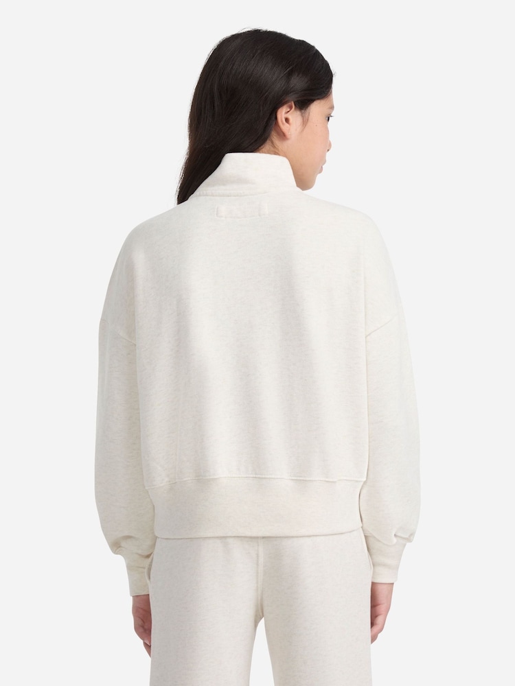 Abercrombie & Fitch Essential Quarter Zip Pullover Sweatshirt - Slika 2 od 9