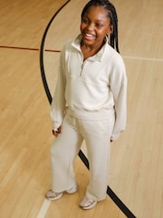 Abercrombie & Fitch Essential Quarter Zip Pullover Sweatshirt - Slika 3 od 9