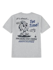 Abercrombie & Fitch Grey Time Short Sleeve T-Shirt - Image 2 of 3