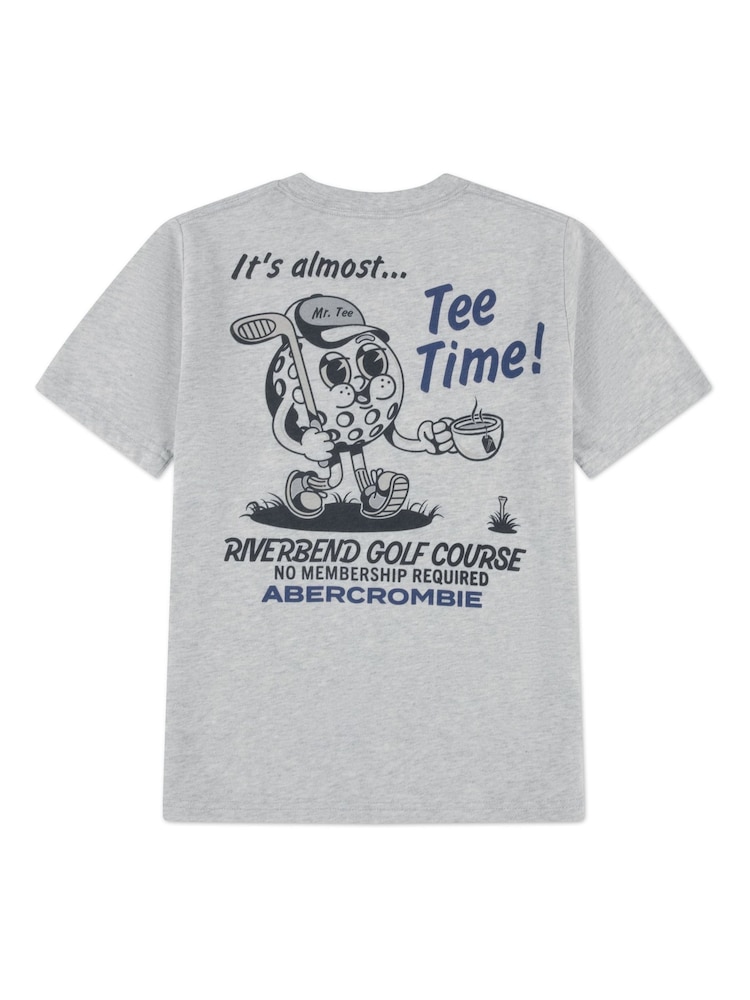Abercrombie & Fitch Grey Time Short Sleeve T-Shirt - Image 2 of 3