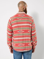 Joe Browns Red Amazing Aztec Shirt - Image 5 of 9