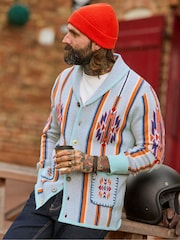 Joe Browns Blue Wild Side Cardigan - Image 7 of 8