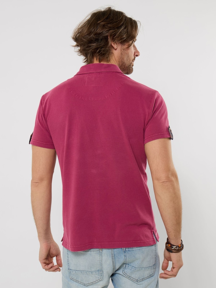Joe Browns Red Full Of Detail Polo Shirt - Image 2 of 5 Joe Browns Red Full Of Detail Polo Shirt - Image 2 of 5