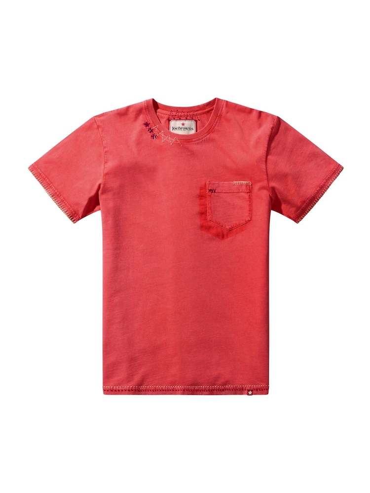 Joe Browns Red Packed With Personality T-Shirt - Image 5 of 5