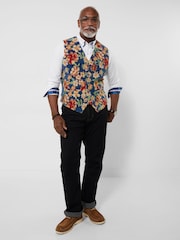 Joe Browns Jacquard Floral Waistcoat - 8的图像5｝