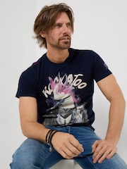Joe Browns Blue Rockatoo T-Shirt - Image 1 of 5