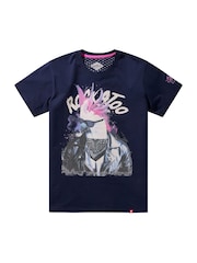 Joe Browns Blue Rockatoo T-Shirt - Image 5 of 5