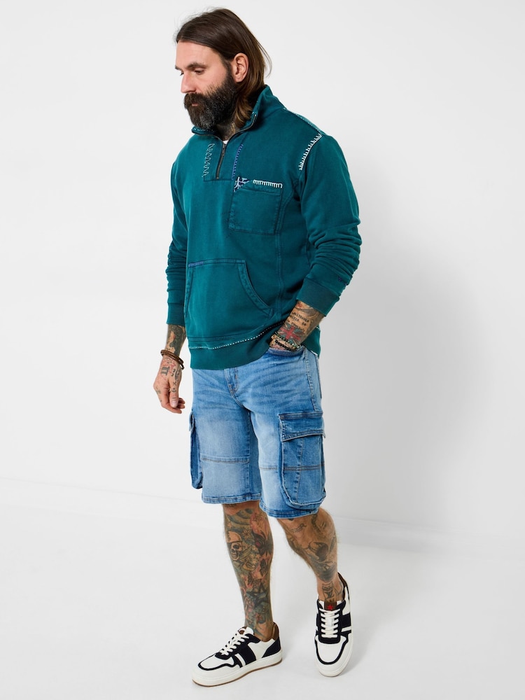 Joe Browns Blue Weekend Ready Denim Shorts - Image 2 of 8