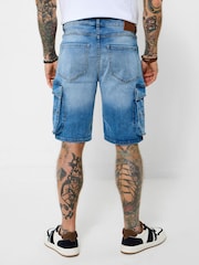 Joe Browns Blue Weekend Ready Denim Shorts - Image 3 of 8