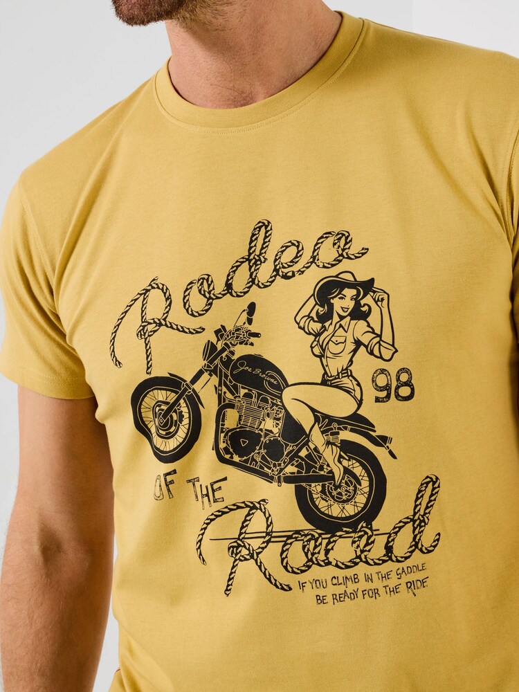 Joe Browns Yellow Rodeo Road T-Shirt - Image 2 of 5