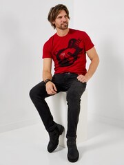 Joe Browns Red Ink & Amp T-Shirt - Image 2 of 7