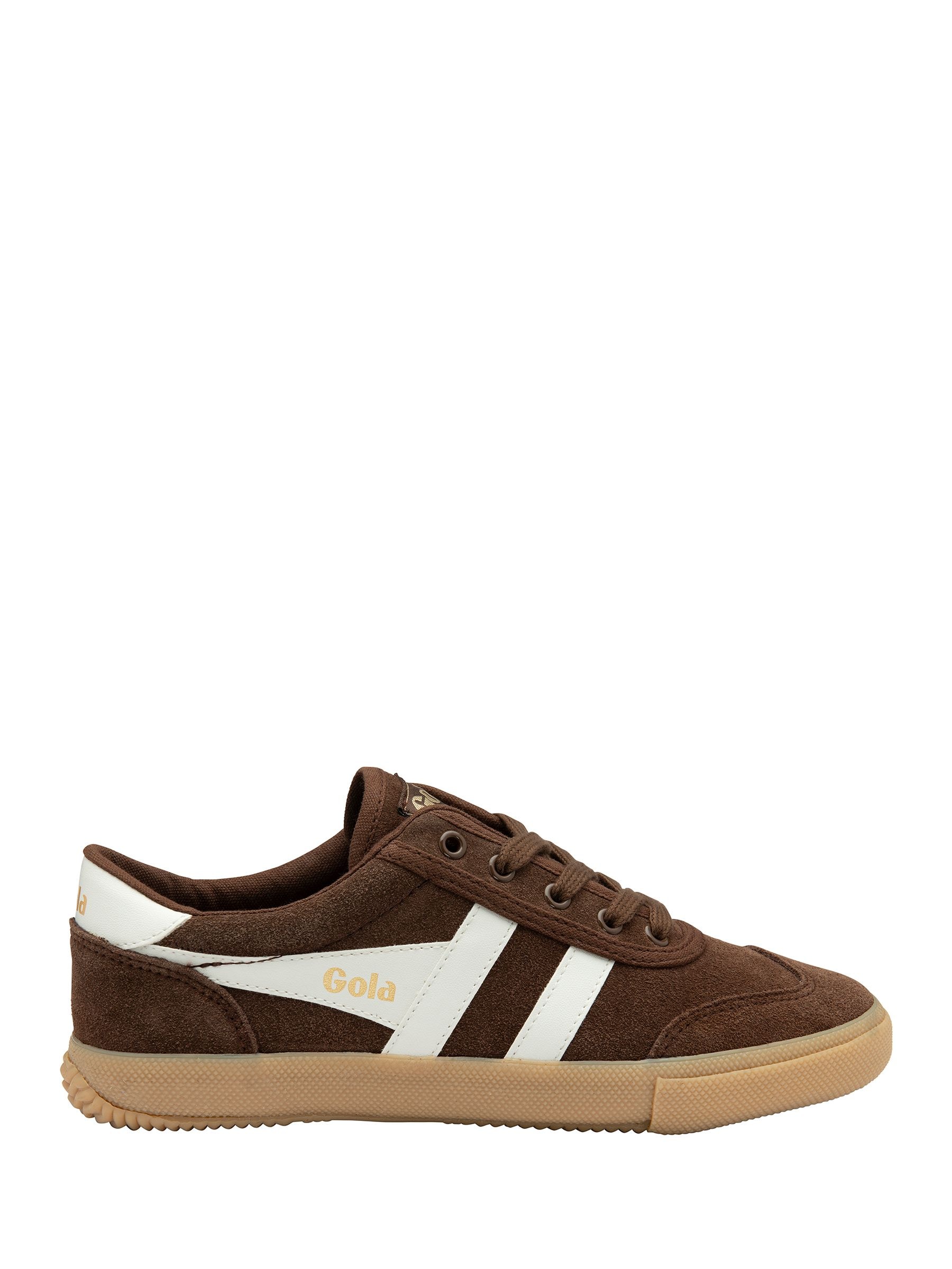 Gola Women's Brown Badminton Suede Trainers