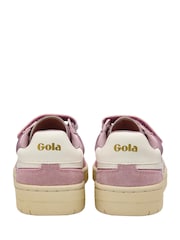 Gola Pink Viper Glimmer Strap Trainers - Image 3 of 4