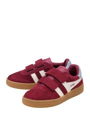Gola Red Viper Strap Suede Trainers - Image 2 of 4