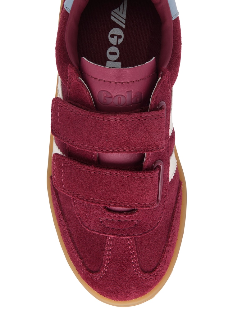 Gola Red Viper Strap Suede Trainers - Image 4 of 4