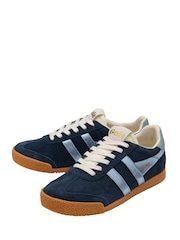 Gola Elan Glitz Schnürschuhe aus Veloursleder - Bild 2 von 4