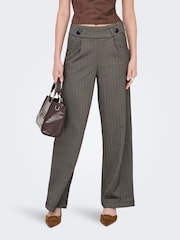 JDY Check Wide Leg Trousers - Bild 3 von 6