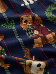 Navy Dog Matching Family Christmas Nightie - Image 6 of 6