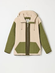 Grün - FatFace – Fleece-Jacke - Bild 8 von 8