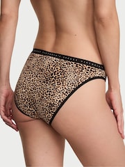 Victoria's Secret Leopard Brown Bikini Knickers - Image 2 of 2