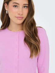 ONLY Long Sleeve O-Neck Button Through Cardigan - Imaginea 3 din 6