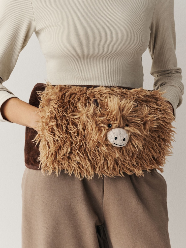 Brown Hamish Hot Water Bottle Belt - Image 1 of 5 Brown Hamish Hot Water Bottle Belt - Image 1 of 5