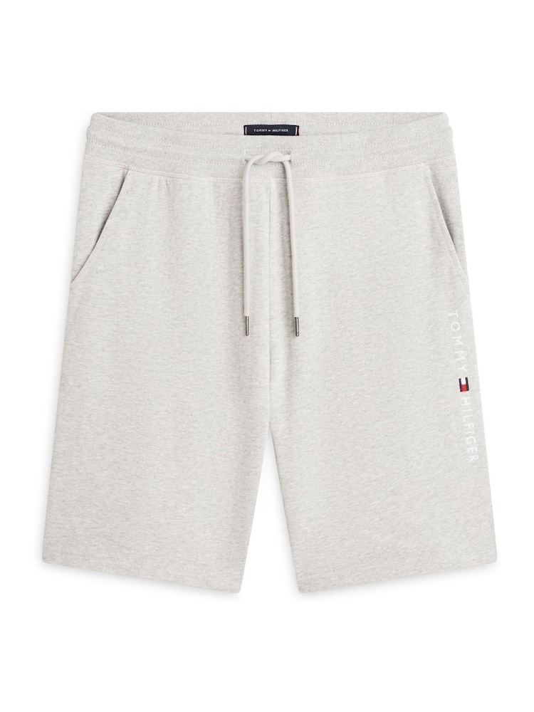 Tommy Hilfiger Grey Original Logo Sweat Shorts - Image 6 of 6