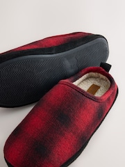 Red/Black Buffalo Check Mule Slippers - Image 5 of 5