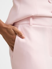 Forever New Pink Veda Petite Wide Leg Trousers - Image 3 of 5