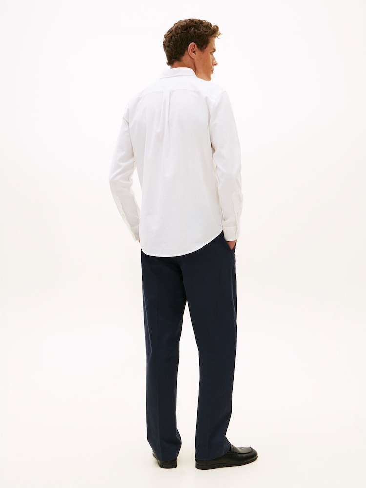 panel flare dress Non-Iron Cotton Check Dress Shirt With Contrast Trim main image 1
