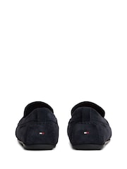 Tommy Hilfiger Blue Suede Cleat Driver Shoes - Image 4 of 5