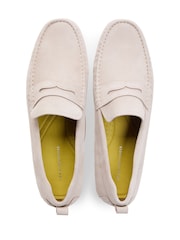 Tommy Hilfiger Brown Suede Cleat Driver Shoes - Image 3 of 6