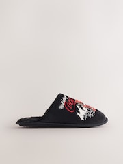 Black/Red Coca-Cola Mule Slippers - Image 2 of 5