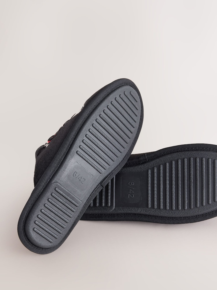 Black/Red Coca-Cola Mule Slippers - Image 5 of 5
