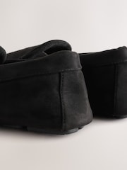 Black Moccasin Slippers - Image 3 of 5