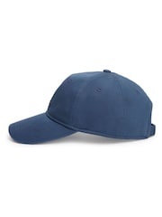 Tommy Hilfiger Blue Hilfiger Flag Embroidery Baseball Cap - Image 3 of 4