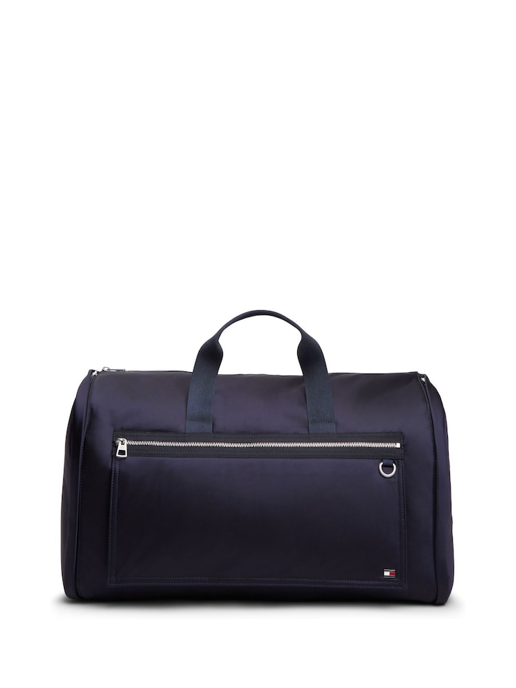 Tommy Hilfiger Blue Enamel Flag Fold-Out Travel Garment Bag - Image 1 of 5