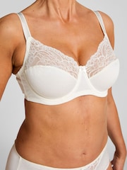 Hunkemoller Sophie Non-Padded Underwired White Bra - Image 3 of 5