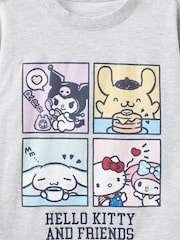 Cotton On Grey Hello Kitty Drop Shoulder Short Sleeve T-Shirt - Image 4 of 5